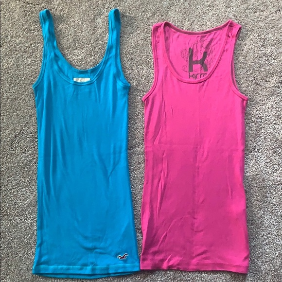 Hollister Tops - Summer Solid Color Tank top bundle M